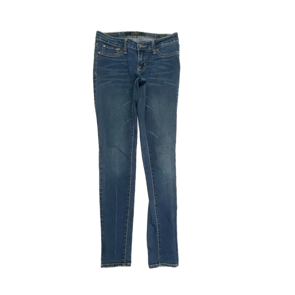 Jessica Simpson Kiss Me Legging Women's size 26 Dark Wash Blue Denim Jeans